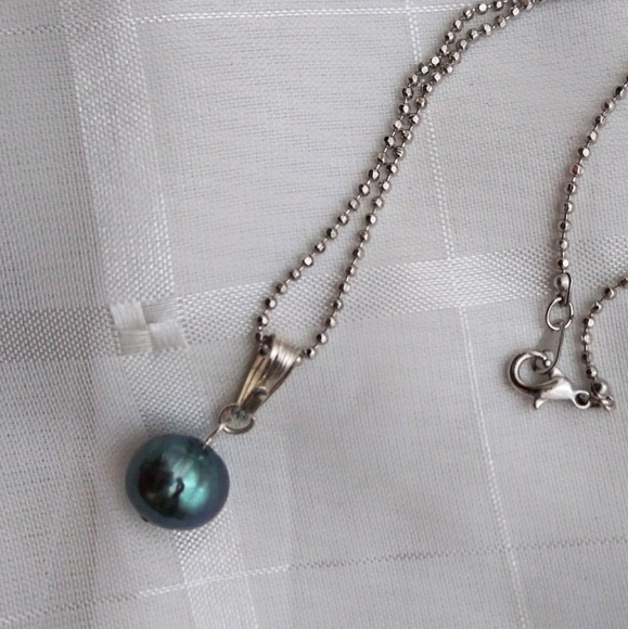 Vintage Bluejean Baroque Pearl pendant - Picture 3 of 8